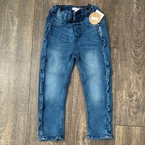 Mud Pie Denim Ruffle Jeans for Kids